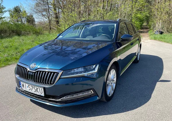 skoda superb brześć kujawski Skoda Superb cena 99900 przebieg: 139922, rok produkcji 2021 z Brześć Kujawski